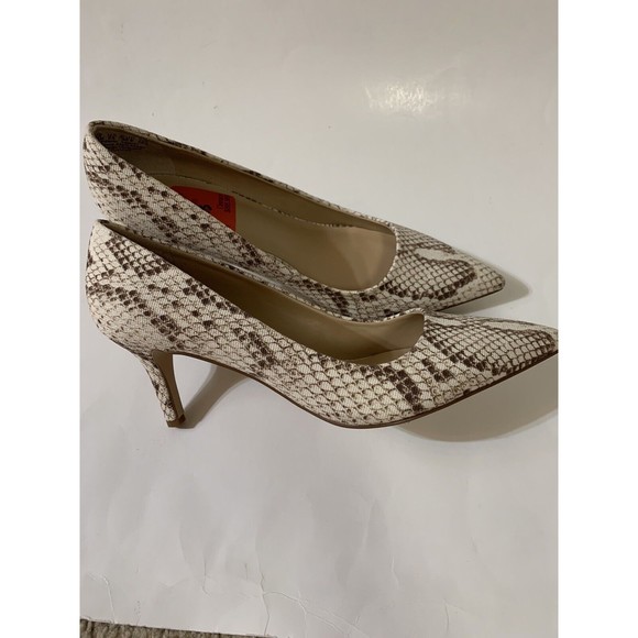 Franco Sarto Animal Print High (3-3.9 in) Heel Height Heels  Franco Sarto Womens Palma animal Print Hells Dress Size 8.5 (1400) NEW